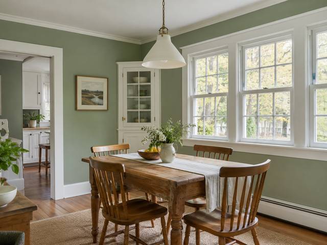 Interior Painting in a distinct Connecticut residential setting